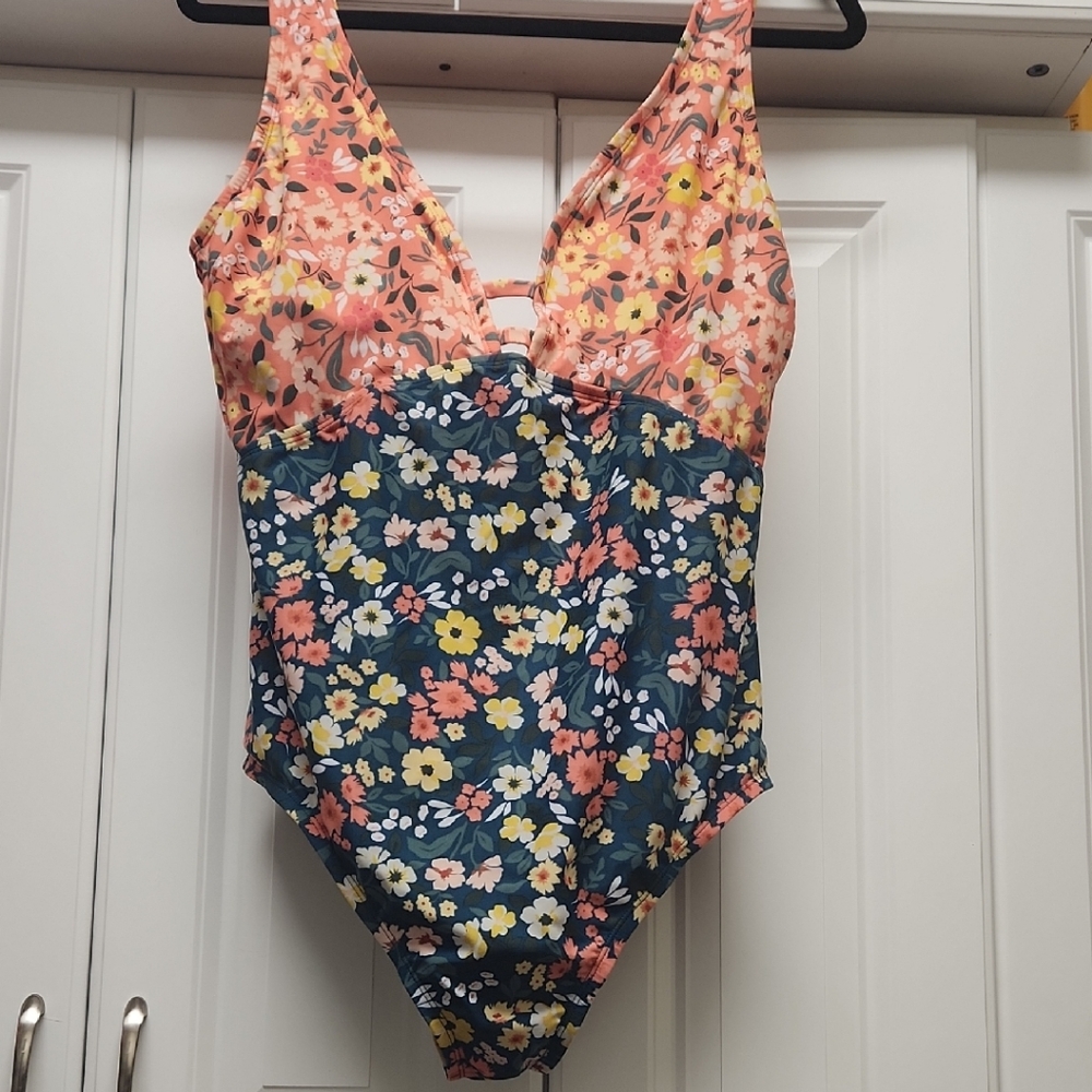 Floral One Piece Swimsuit
